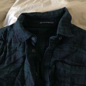 plaid button up shirt
